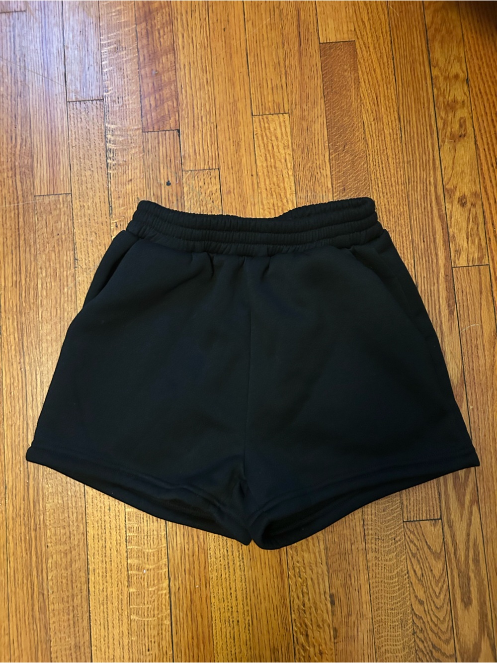 SHEIN Black Elastic Waistband Skirt